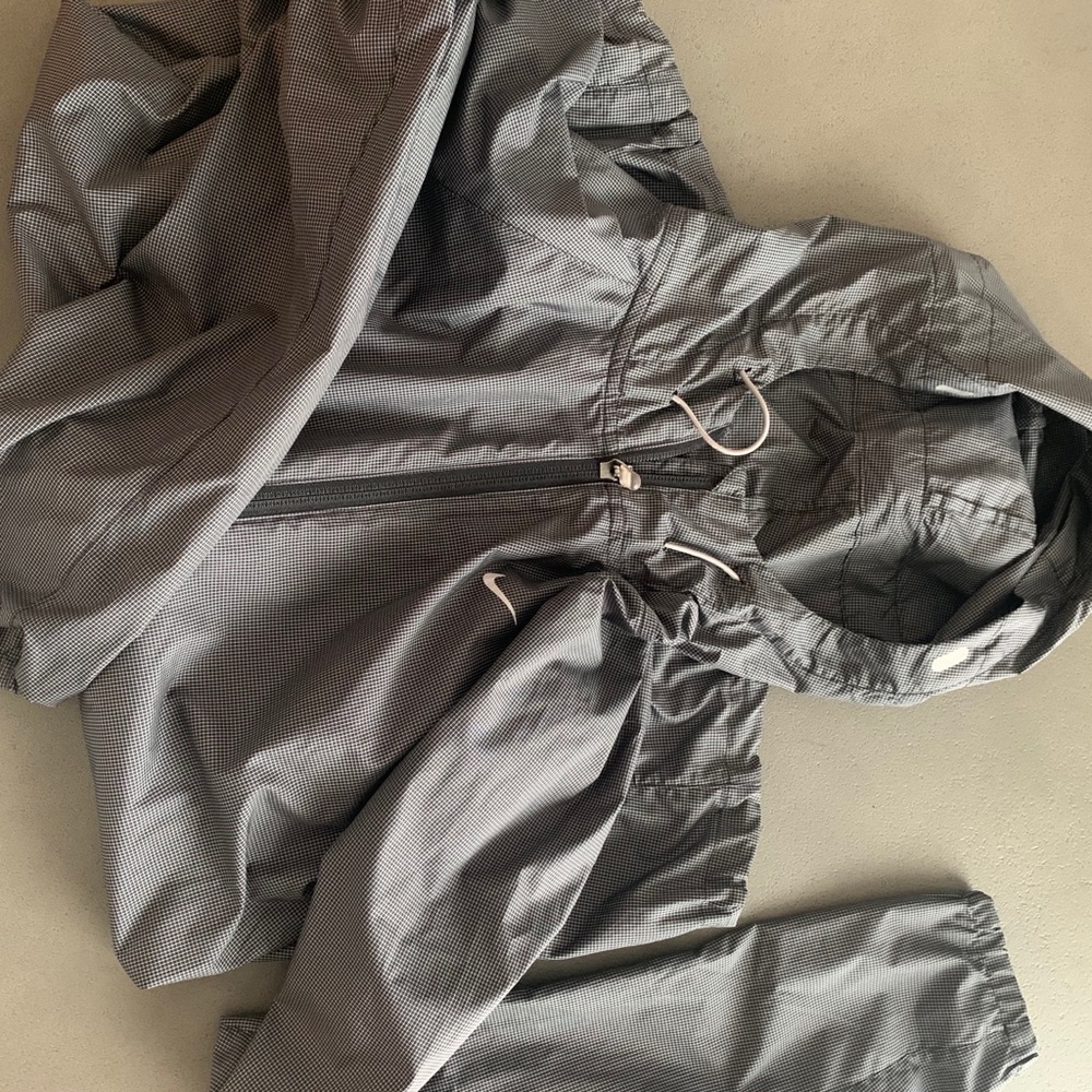 Grey Nike Zip Up